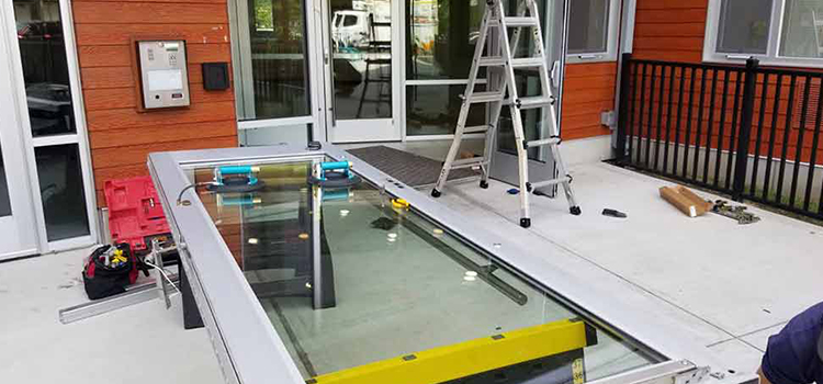 storefront door glass replacement Walnut Park